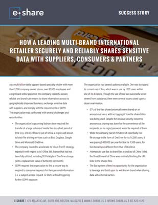 Success Stories- Front image - Global Retailer